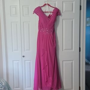 NWT Fuscia hot pink formal dress / gown